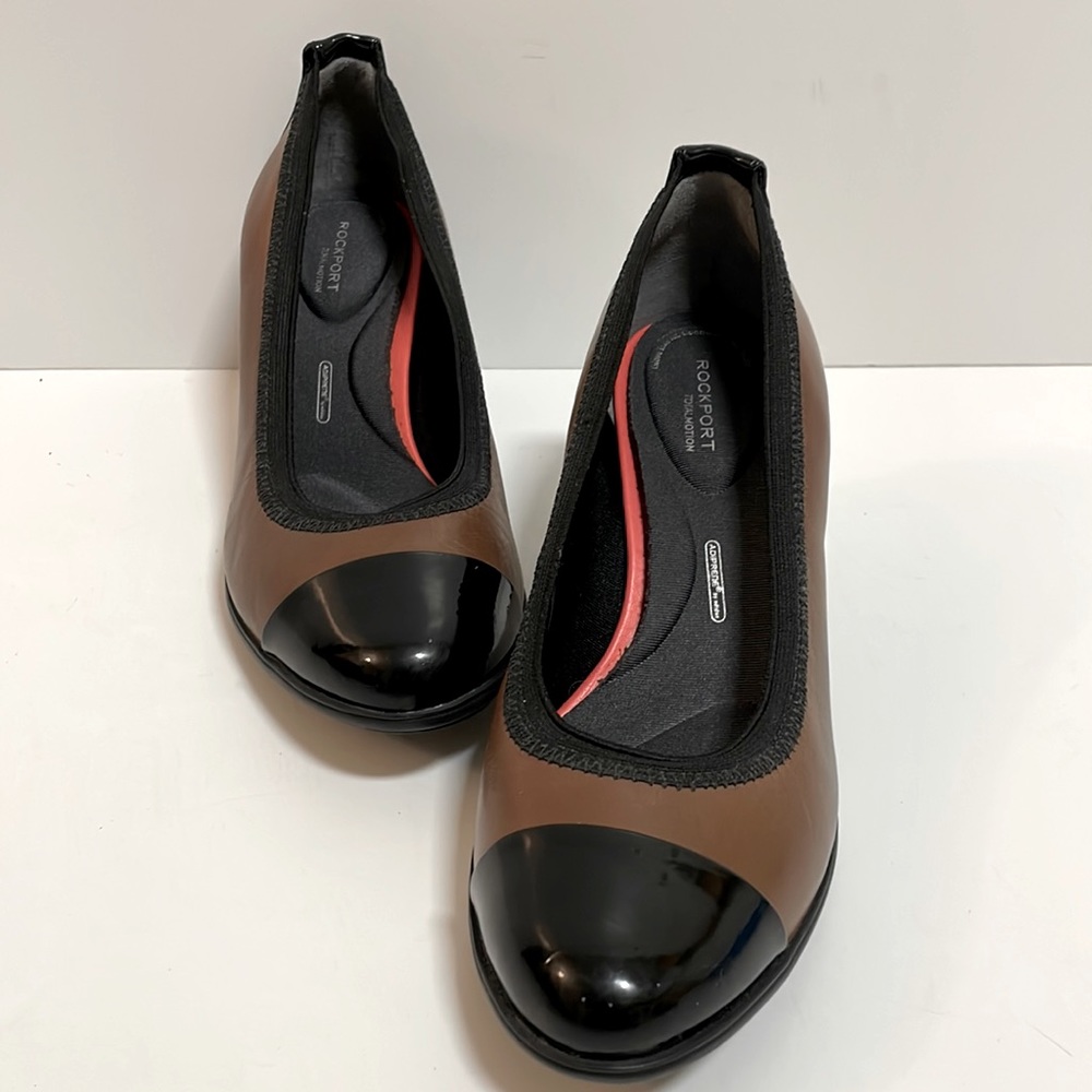 Rockport Women Brown leather shoe